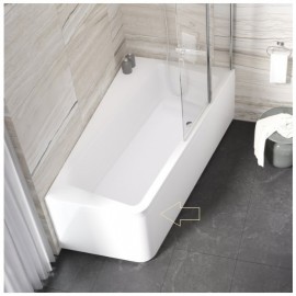 Ravak 10° čelní panel k vaně 160 levý bílý CZ83100A00